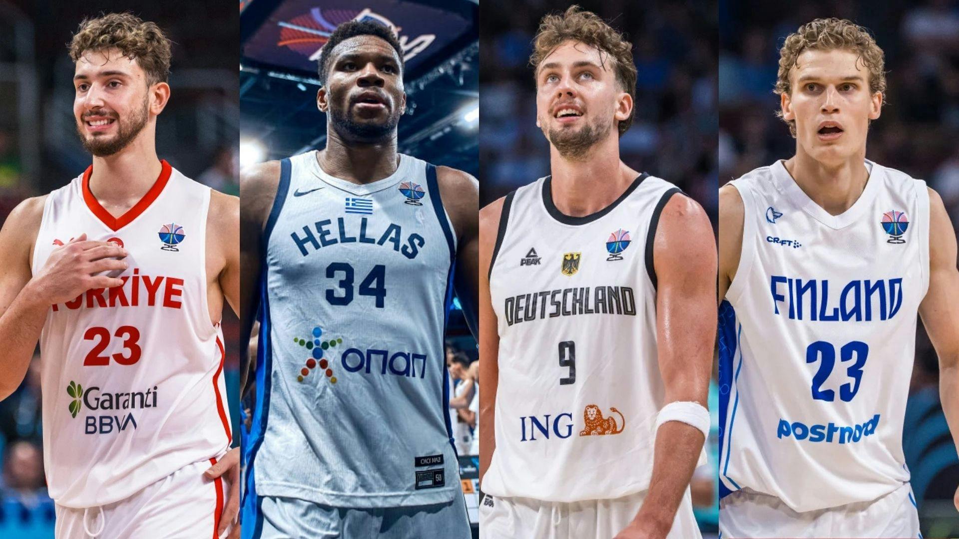 Germany meets Finland, Greece clashes with Türkiye in 2025 FIBA EuroBasket semifinals 
